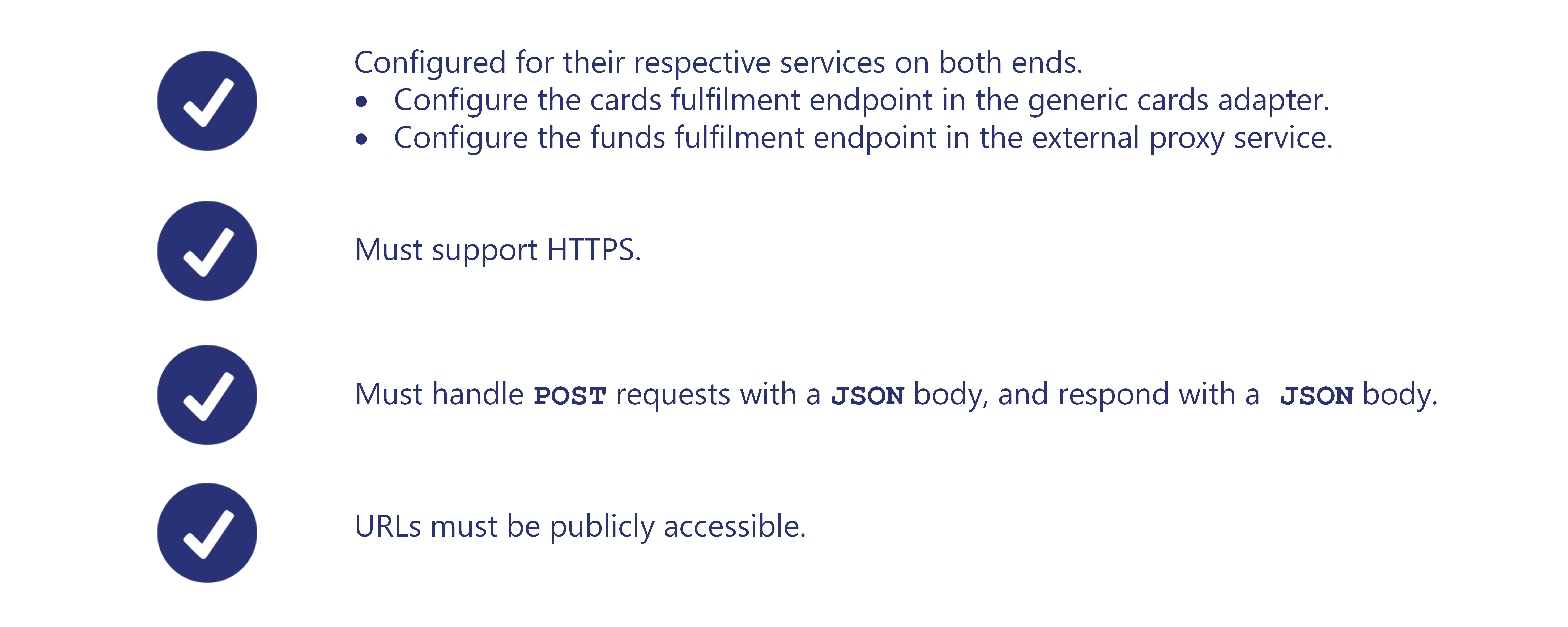 Webhook Service Endpoint Characteristics