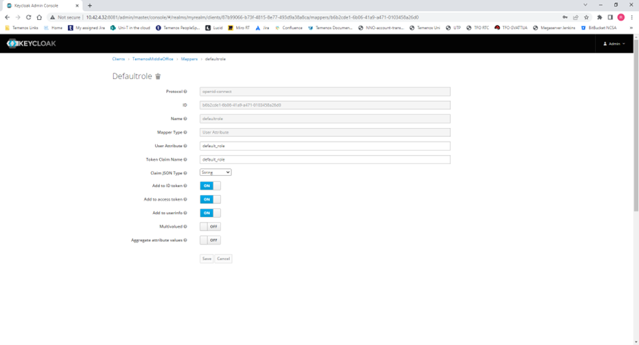 Keycloak mapper